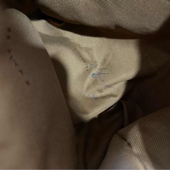 Coach Eddie shoulder bag purse slouch pepplestone - Picture 11 of 14